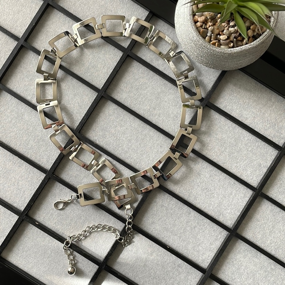 Silver Chain Belt